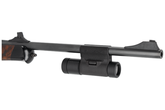 clicSHOT monté sur une carabine